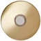 Newhouse Hardware Unlighted 2-1/2" Round Door Chime Push Button, Polished Brass BR5W - alternate 3